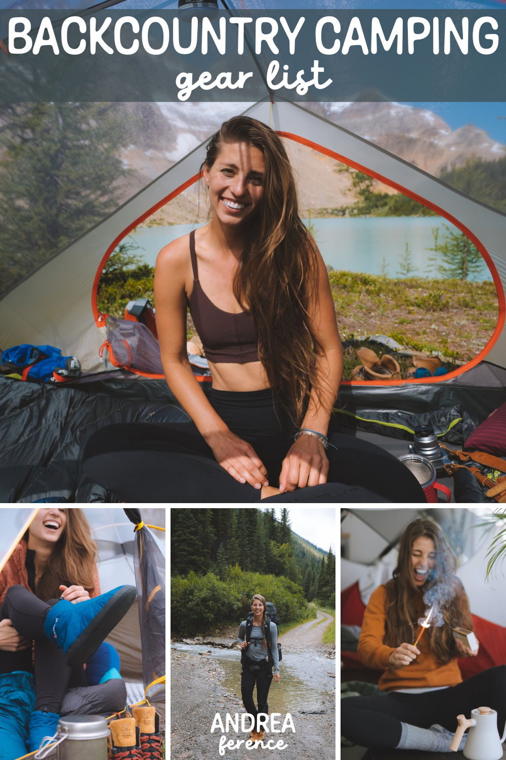 Summer Backcountry Camping Packing List Andrea Ference